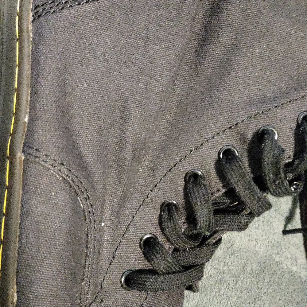 **##* Dr. Martins * Canvas Boots - $80.00 - Picture 2 of 5